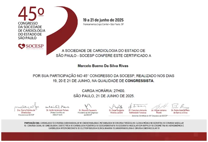 Socesp - dr. Marcelo Rivas médico RJ Ipanema